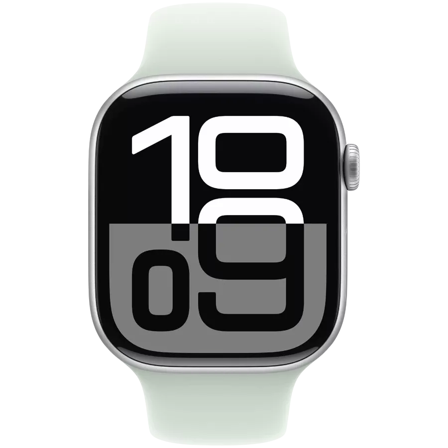 APPLE 46mm Sport Band - S/M & M/L Band Extension Sport Band Aquamarine за Apple Watch 44/45/46/49 mm — Зображення №3