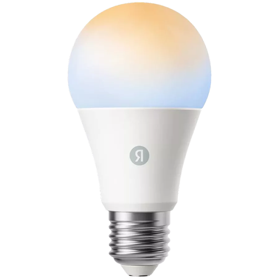 YANDEX  Smart LED Lighting YNDX-00551 Led Lamp, E27 shape, 9 W, AC 220 V, 806 lum, Ra>80, 15000 hr — Image №1