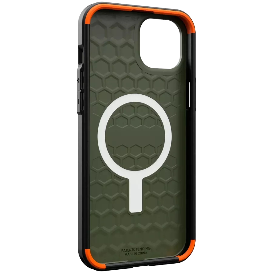 Чехол UAG с Magsafe для Apple iPhone 15 Plus Civilian, Olive Drab (114306117272) — Изображение №4