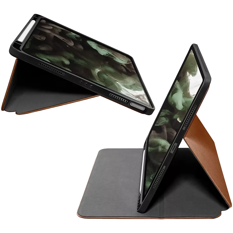Обкладинка Smart Folio LAUT PRESTIGE Folio  Tan Brown для iPad Pro 12,9 дюйма (3-го, 4-го і 5-го покоління) — Зображення №4