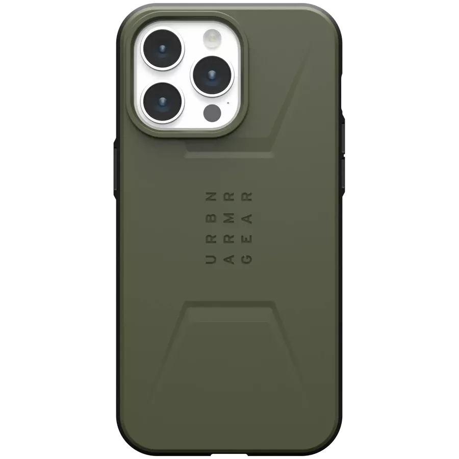 Чехол UAG Civilian с MagSafe для iPhone 15 Pro Max, Olive — image №1