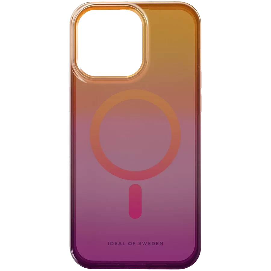 Case IDEAL OF SWEDEN Clear Case MagSafe with MagSafe Vibrant Ombre for iPhone 15 Pro Max — Image №1