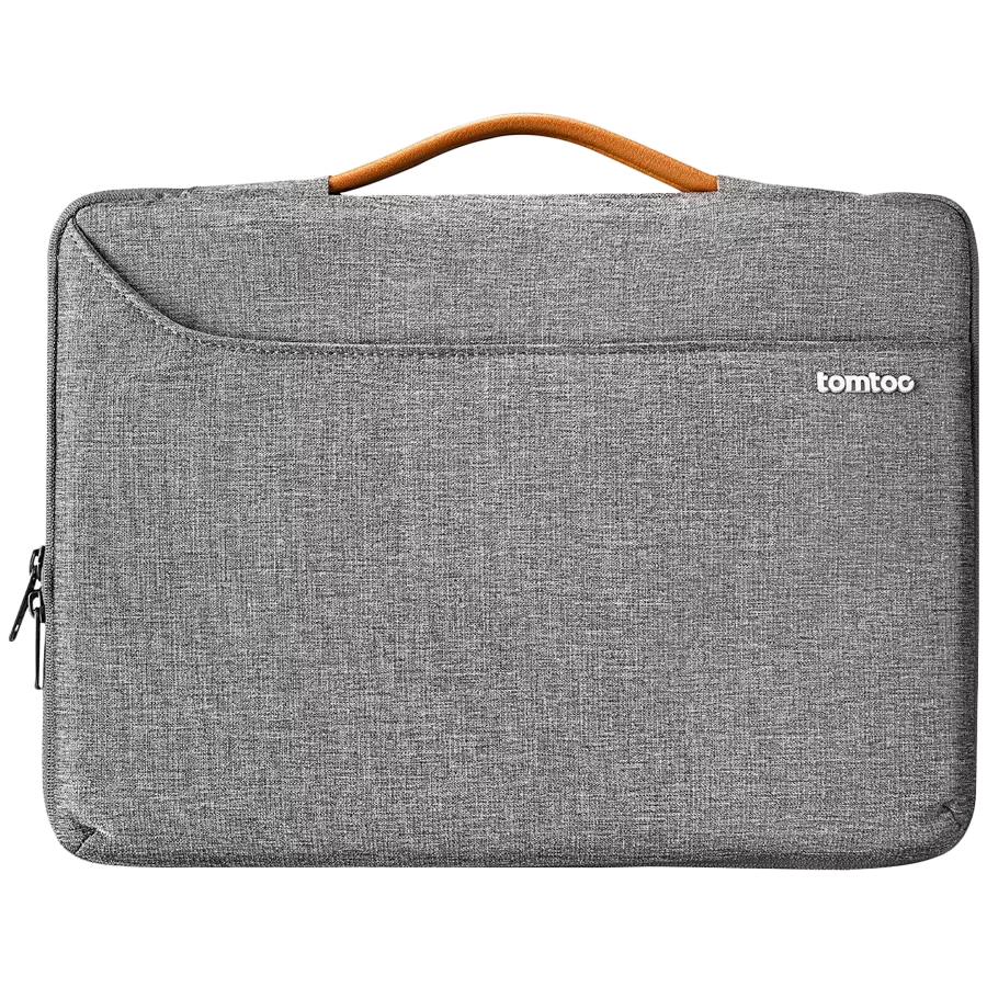 TOMTOC Сөмке Defender-A22 Laptop Briefcase  Сұр for MacBook Pro 16/Notebook up to 16" — image №1
