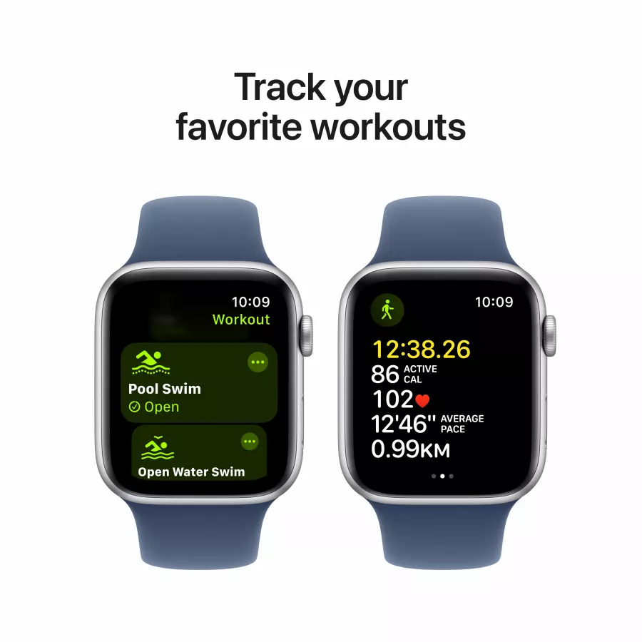 Apple Watch SE GPS Gen.2 2024 40 Denim Sport Band S M MXEC3QI A iSpace