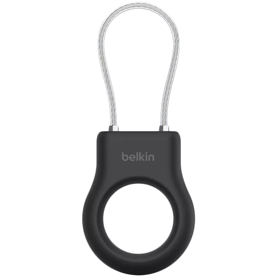 BELKIN Secure Holder with Wire Cable  for AirTag, Black — Image №1