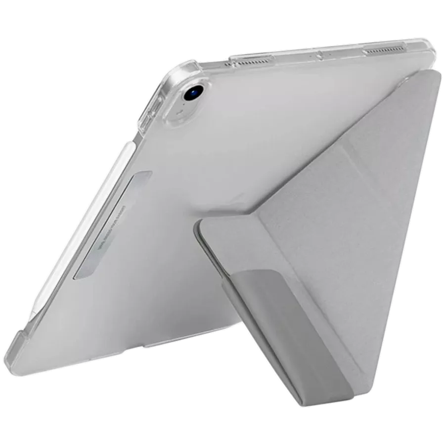 Чехол-книга UNIQ Camden  Серый для iPad Air (4-го поколения) — Изображение №2