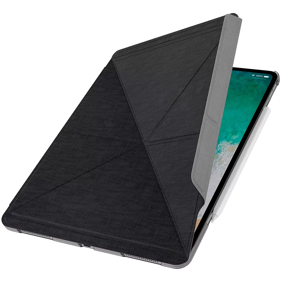 Чохол Moshi VersaCover Case with Folding Cover для iPad Pro 12.9'' (2018) Metro Black — Зображення №1