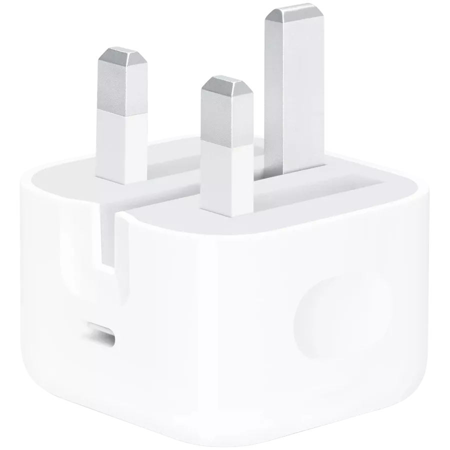 APPLE Power Adapter USB-C, 20 W, Foldable, White — Image №1