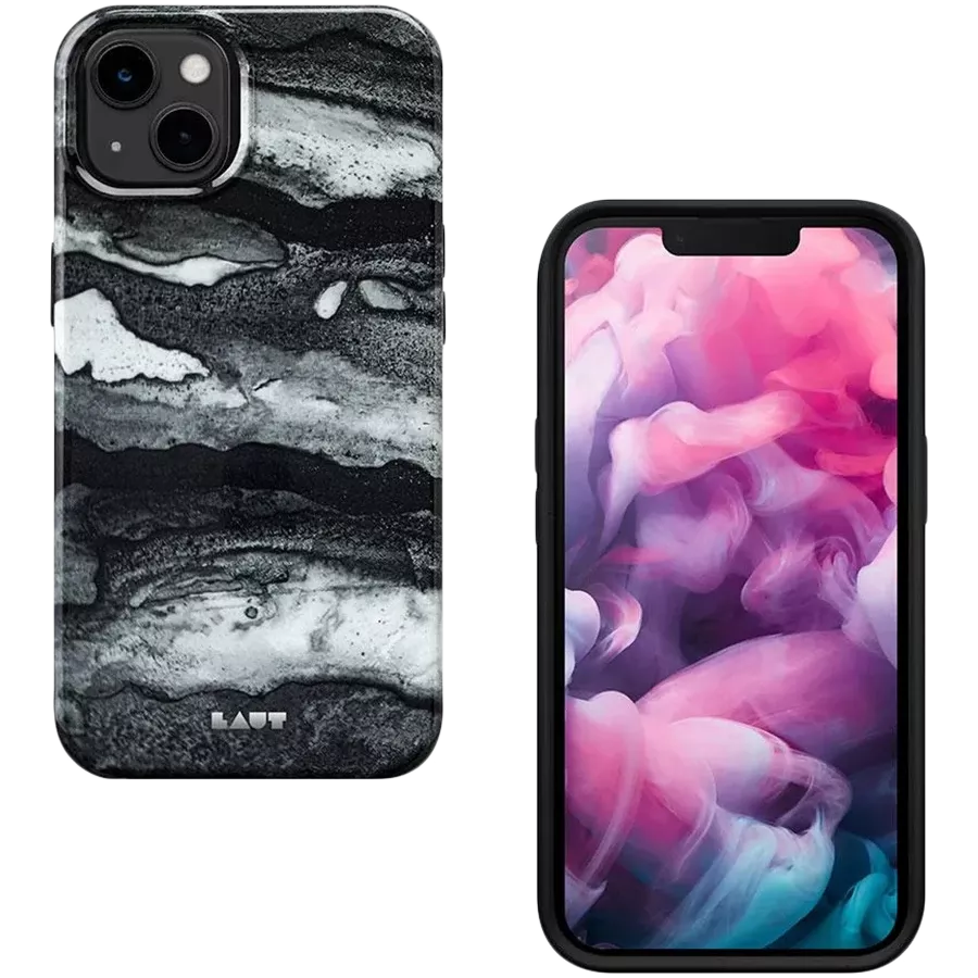 LAUT Case HUEX INK with MagSafe, Black for iPhone 13 — Image №1