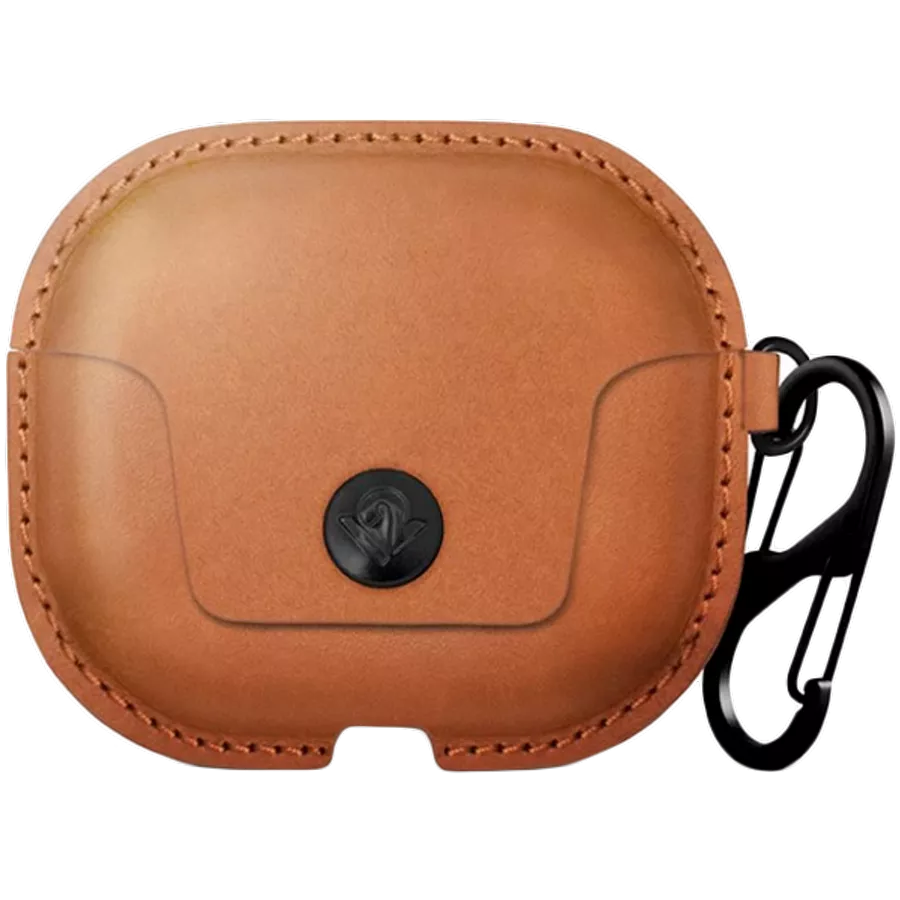 Case TWELVE SOUTH AirSnap  Cognac for AirPods (Gen3) — Image №1