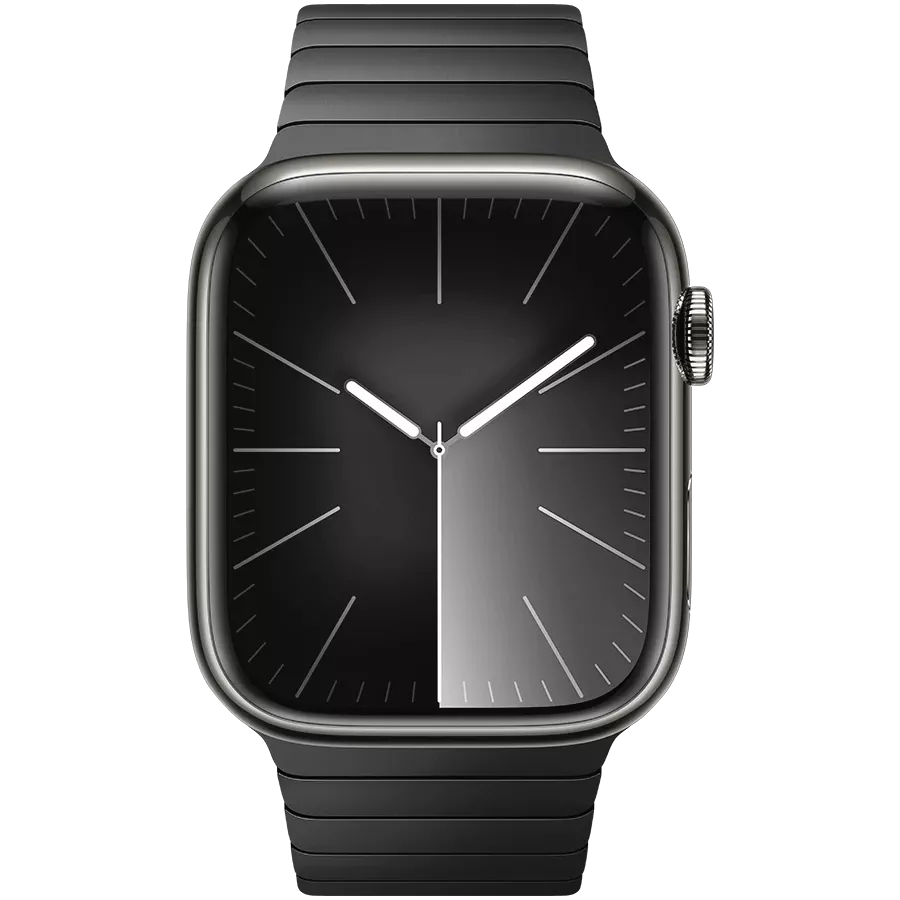 Ремешок APPLE 42мм Link Bracelet Link Bracelet Чёрный для Apple Watch 42/44/45 mm — Изображение №3