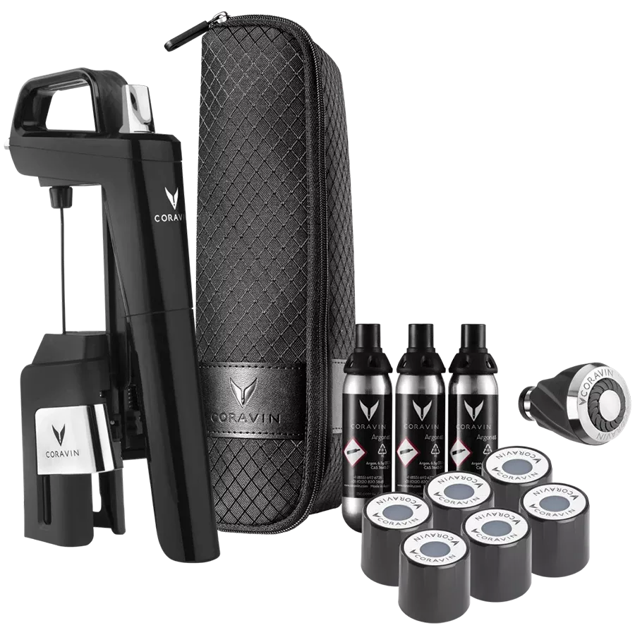 Wine Preservation System CORAVIN Timeless Six Plus, Black — Image №1
