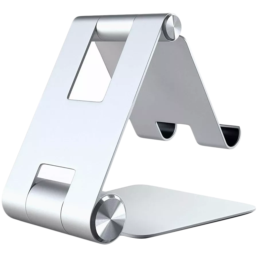 SATECHI  для iPad, iPad Pro, iPhone X, 8 Plus, 8, MacBook 2015/2016, СеребристыйНастольная подставка R1 Multi-Angle Tablet Stand — image №2