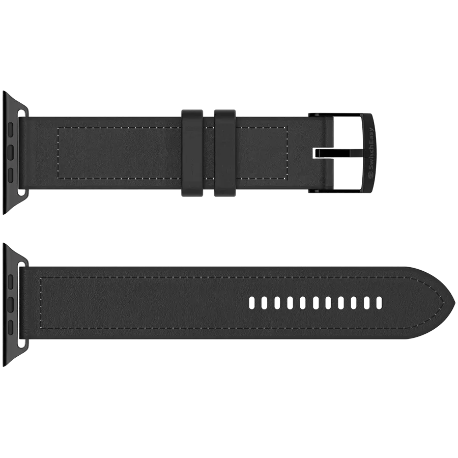 Band SWITCHEASY Hybrid Band for Apple Watch  38/40 mm Hybrid  Band Սև for Apple Watch 38/40/41 mm — image №3