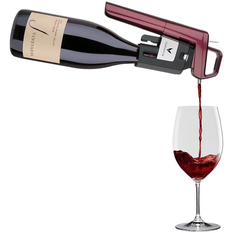 CORAVIN Timeless Six Plus Timeless Six+ Система сохранения вина, Темно-красный — Изображение №11