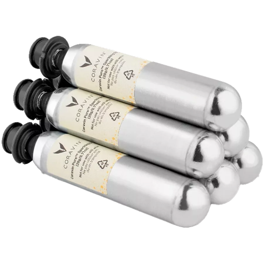 CORAVIN set of 6 Spare CO2 Sparkling Capsules — Εικών №1