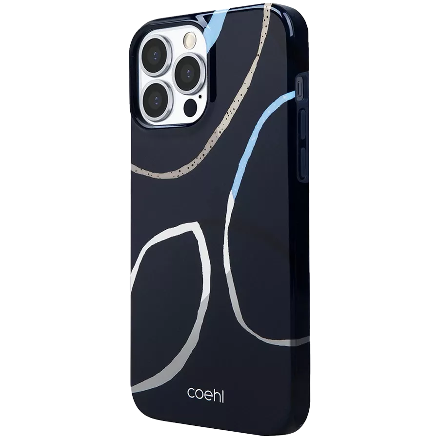 UNIQ Case COEHL Valley , Deep Navy for iPhone 13 Pro Max — Image №1