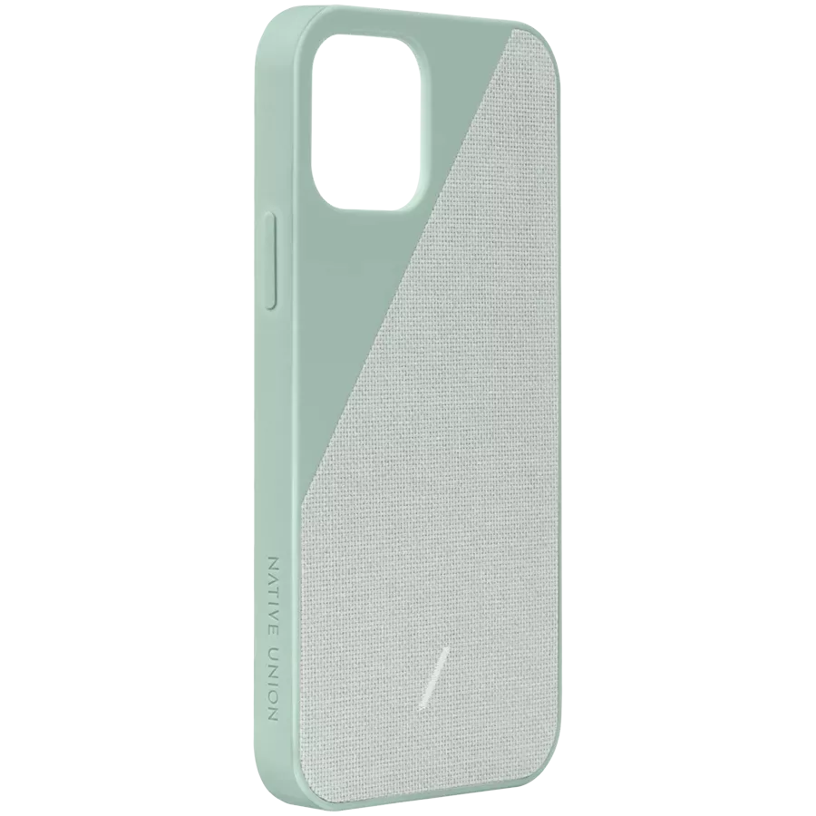 NATIVE UNION Чехол CLIC CANVAS  Зеленый для iPhone 12 Pro Max — image №2