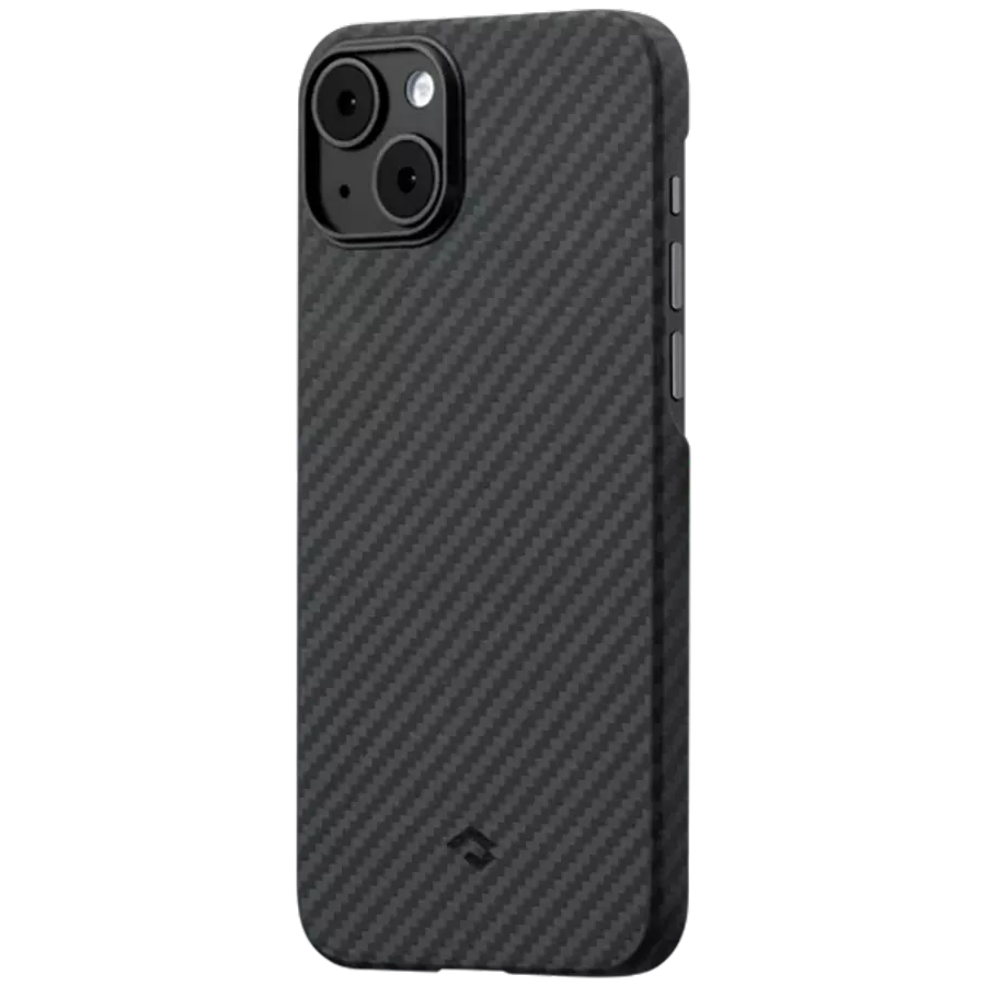 Чехол PITAKA MagEZ Case 3 с MagSafe Чёрный/Серый для iPhone 14 Plus — Изображение №1