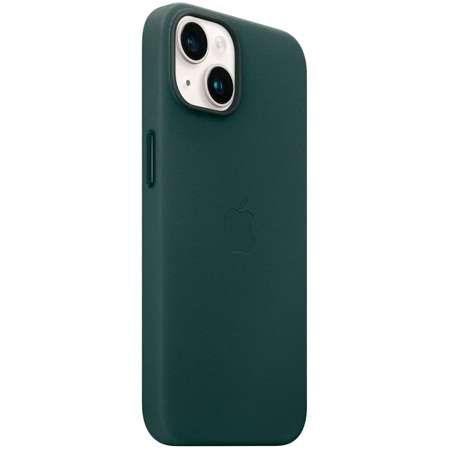 APPLE Leather Case with MagSafe Forest Green for iPhone 14 — Image №2
