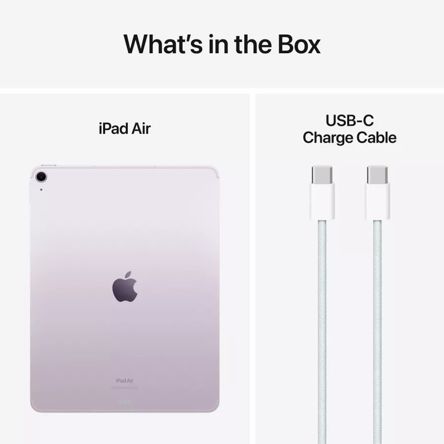 iPad Air 13 (M2), 1 TB, Wi-Fi+4G, Purple — Image №9