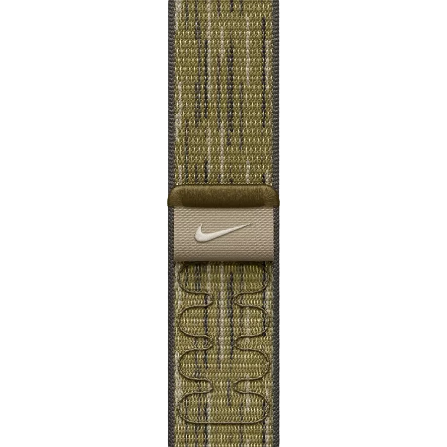 APPLE 40mm Nike Sport Loop Ремінець Nike Sport Loop Green/Grey за Apple Watch 40 mm — Зображення №1