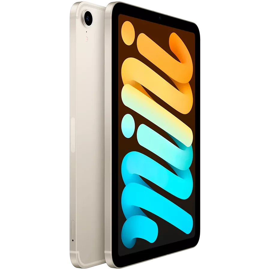 iPad mini 6, 64 GB, Wi-Fi+4G, Starlight — image №2