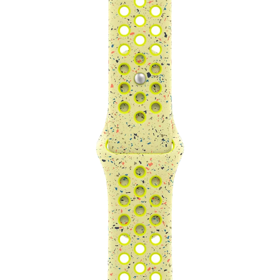 Ремінець APPLE 40mm Nike Sport Band - S/M & M/L Nike Sport Band Volt Splash за Apple Watch 40 mm — Зображення №1