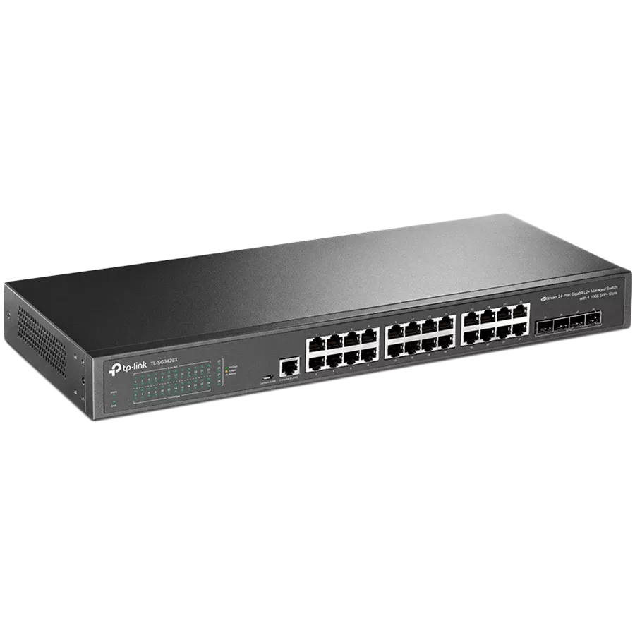 TP-LINK Сетевой коммутатор TL-SG3428X — Изображение №2 TP-LINK Сетевой коммутатор TL-SG3428X — Изображение №2
