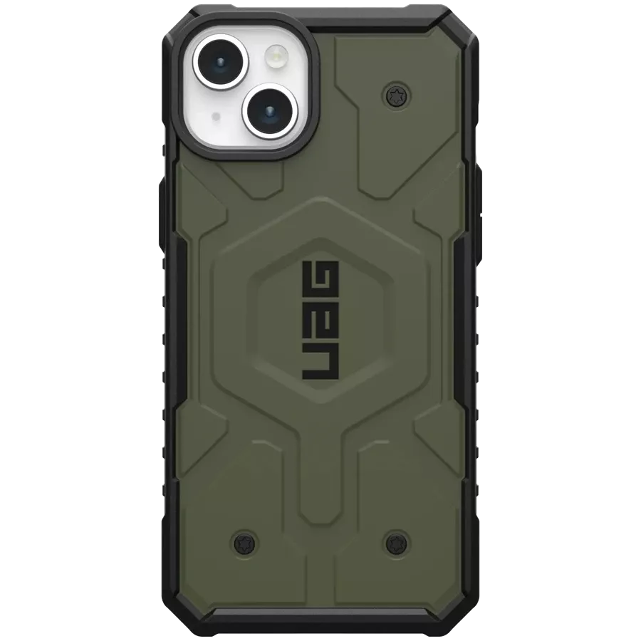 Чехол UAG Pathfinder с MagSafe для iPhone 15 Plus, Olive — image №1