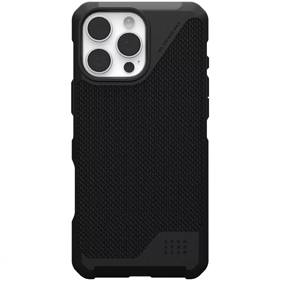 UAG Protective Case Metropolis LT Magsafe with MagSafe, Black for iPhone 16 Pro Max — Image №1