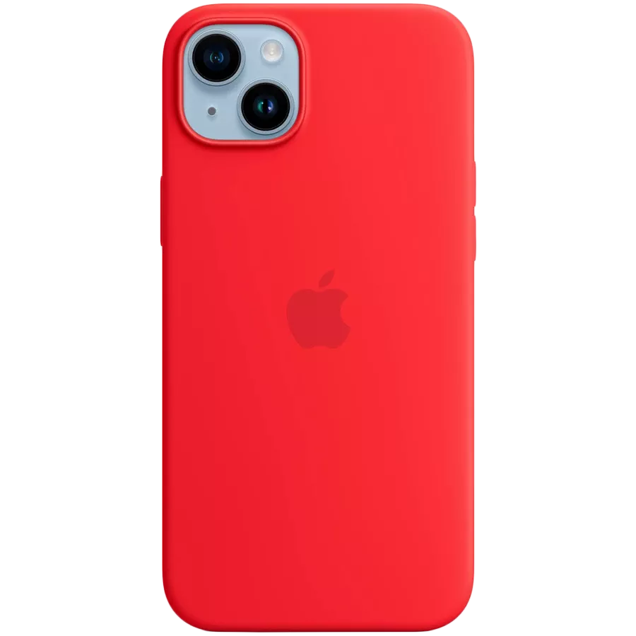 Чохол APPLE силіконовий with MagSafe (PRODUCT)RED для iPhone 14 Plus — Зображення №1