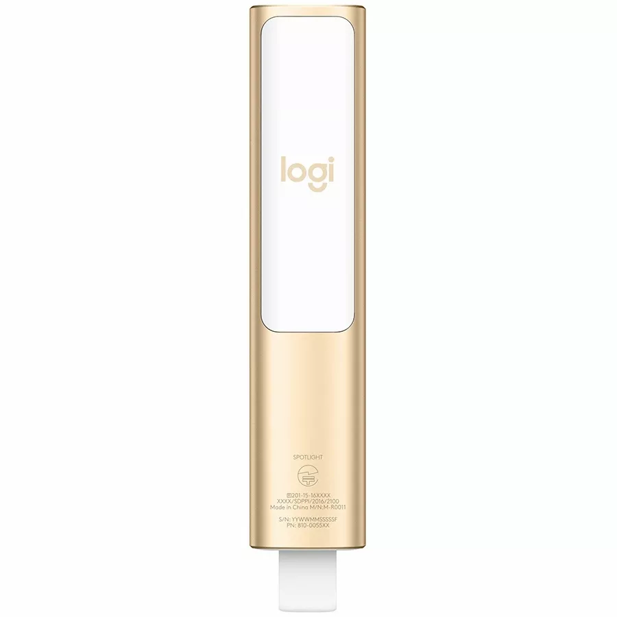 Презентер LOGITECH BT/WL Presenter SPOTLIGHT - EMEA - GOLD (L910-004862) — Изображение №3