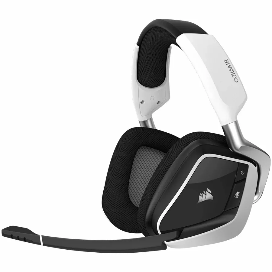 Беспроводные наушники CORSAIR GAMING VOID RGB ELITE, Чёрный/Белый — Изображение №2