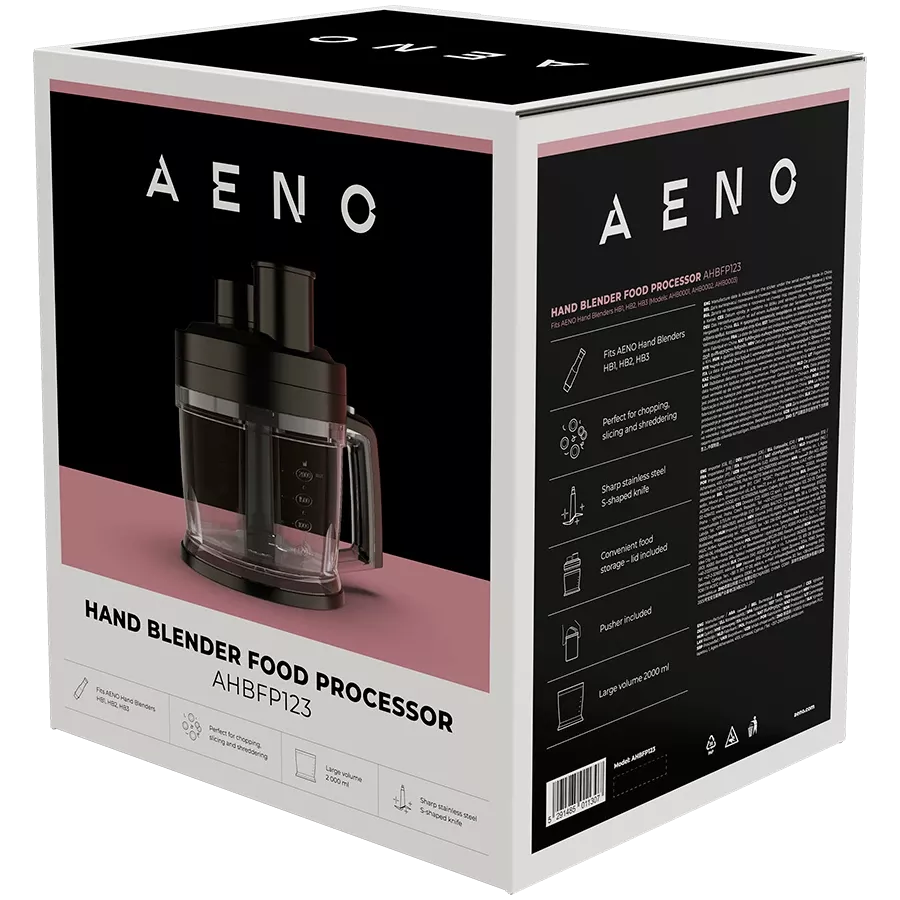 AENO 1.25L food processor, Hand Blender accessories — Image №9
