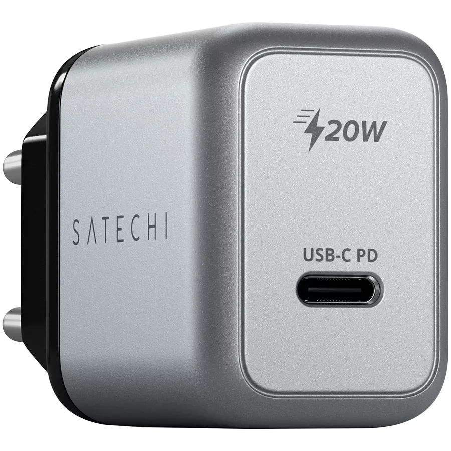 Power Adapter SATECHI 1*USB-C, 20 W — სურათი №1