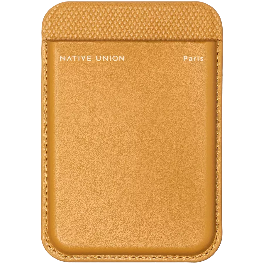 NATIVE UNION Карман Classic Card Wallet с MagSafe Kraft — image №1