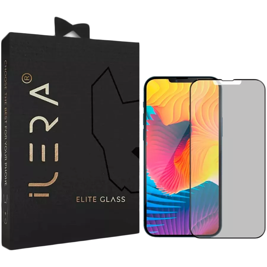 ILera Safety Glass  for iPhone 14 Pro, Matt Type, ClearDeluxe Frosted Glass — Image №1
