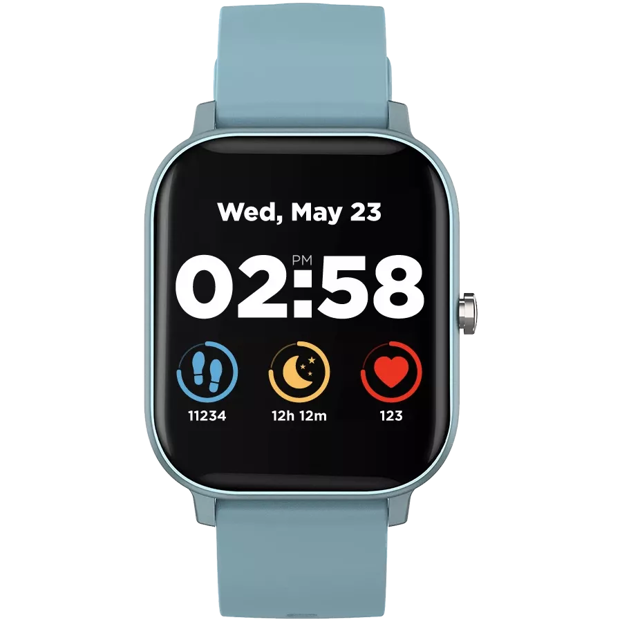 CANYON Wildberry SW-74 Smart Watch, 42mm, Blue — Εικών №1