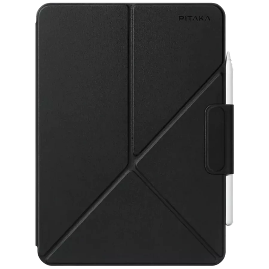 Husă PITAKA Smart Folio MagEZ Folio 2 pentru iPad mini (A17 Pro/Gen. 6), Black — image №1
