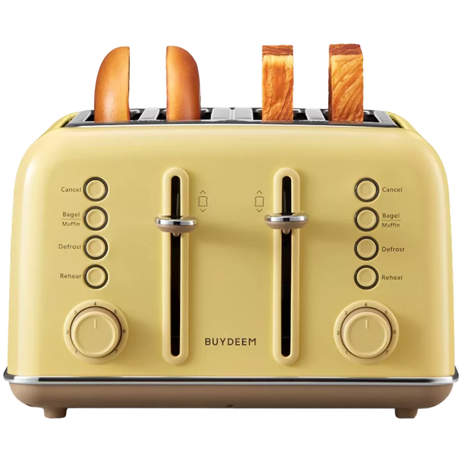 BUYDEEM Φρυγανιέρα DT640E, Mellow Yellow — Εικών №3