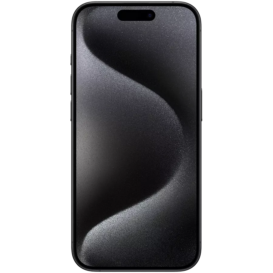 Refurbished Apple iPhone 15 Pro, 128 ГБ, Black Titanium, Grade A+ — Изображение №1