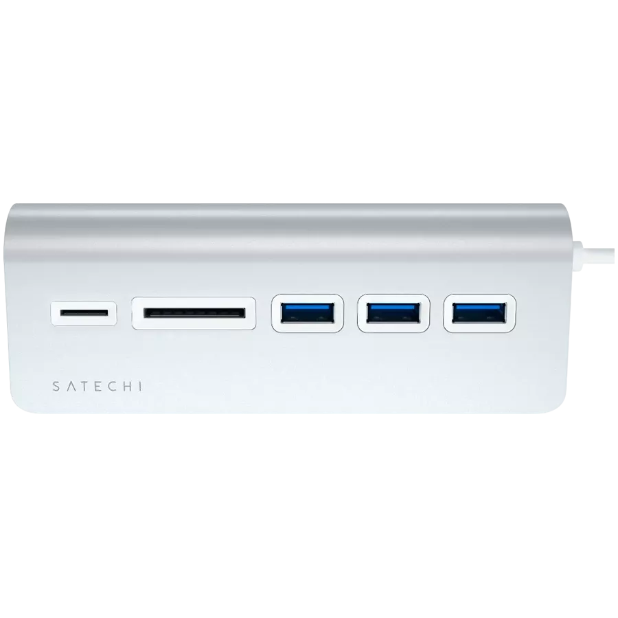 SATECHI  USB Хаб  Серебристый — image №3