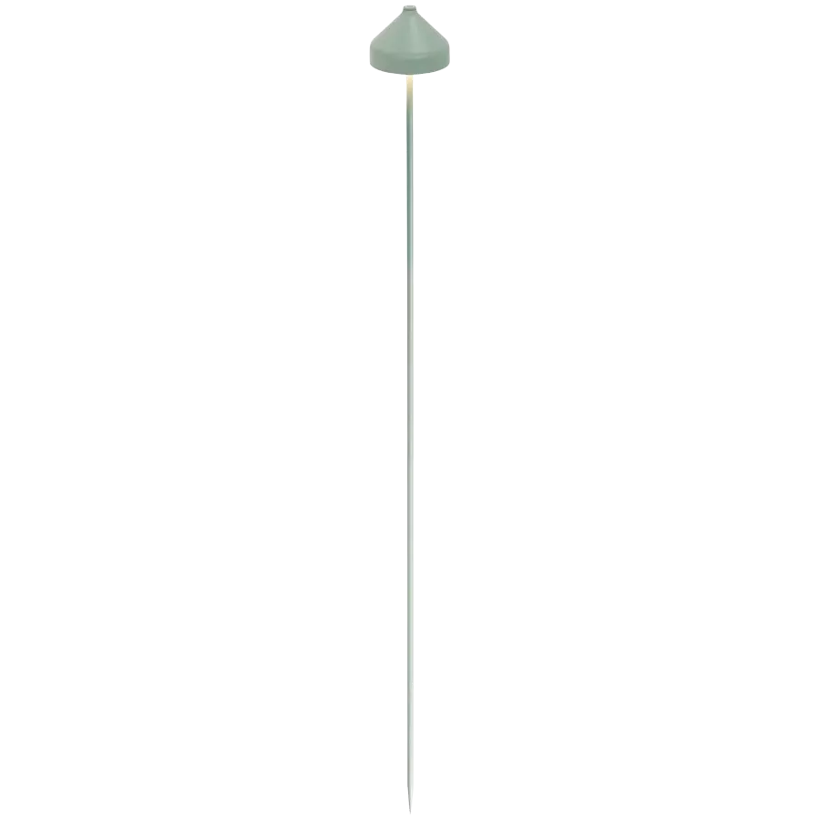 ZAFFERANO AMELIE GARDEN 120x1200mm. PAINTED GREEN LEAF 3.0W LED 95-130lm. — Image №1