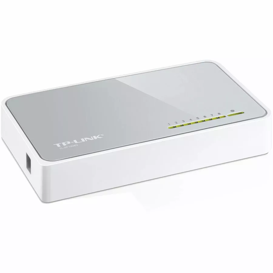 TP-Link 8-port 10/100M mini Desktop Switch, 8 10/100M RJ45 ports, Plastic case — Image №3 TP-Link 8-port 10/100M mini Desktop Switch, 8 10/100M RJ45 ports, Plastic case — Image №3
