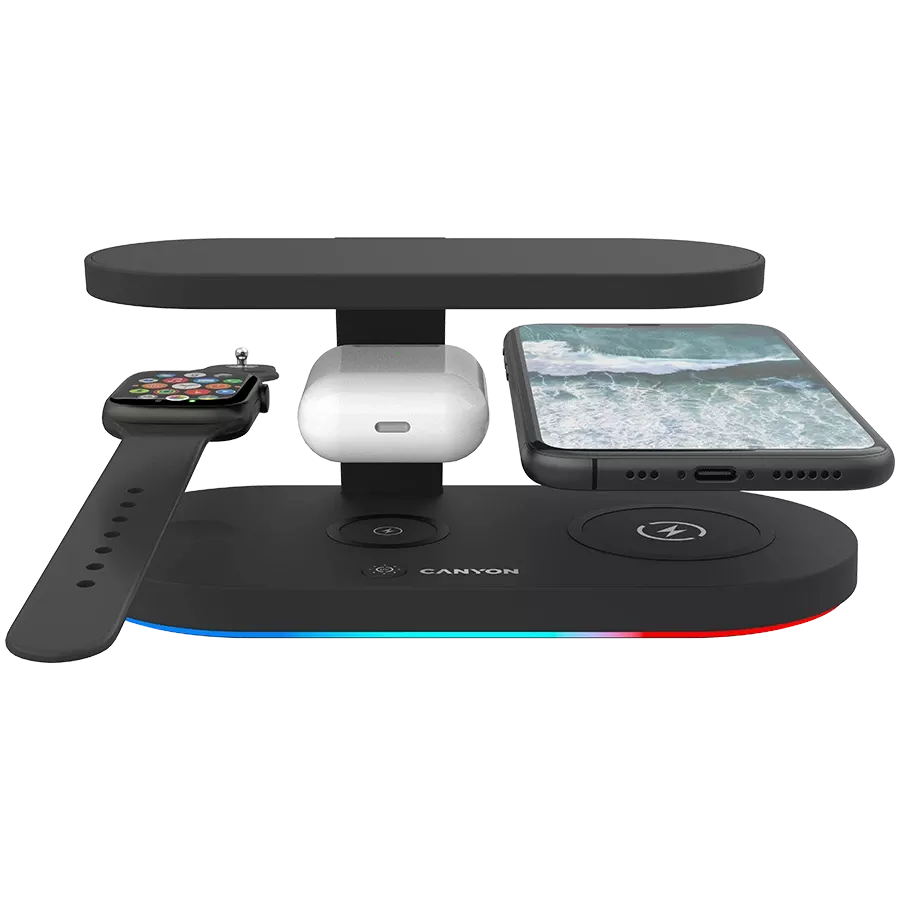 Індукційний зарядний пристрій CANYON WS-501, 15 Ват — Изображение №4