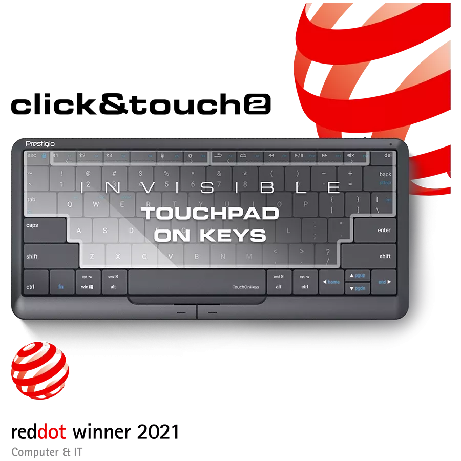 PRESTIGIO Click&Touch 2  Keyboard Touch — Εικών №1