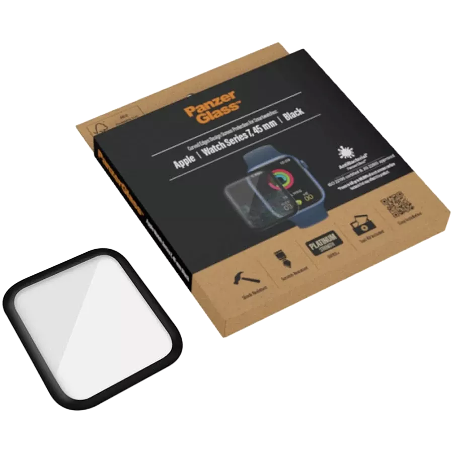 Γυαλί ασφαλείας PANZERGLASS for Apple Watch 41 mm — Εικών №3