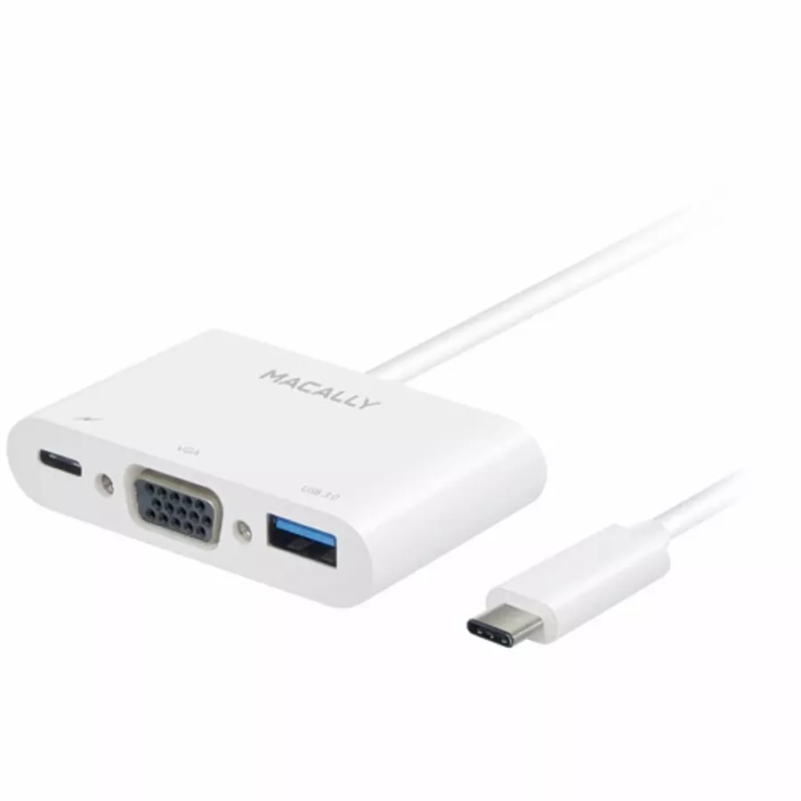 Адаптер Macally USB-C to VGA — Изображение №1