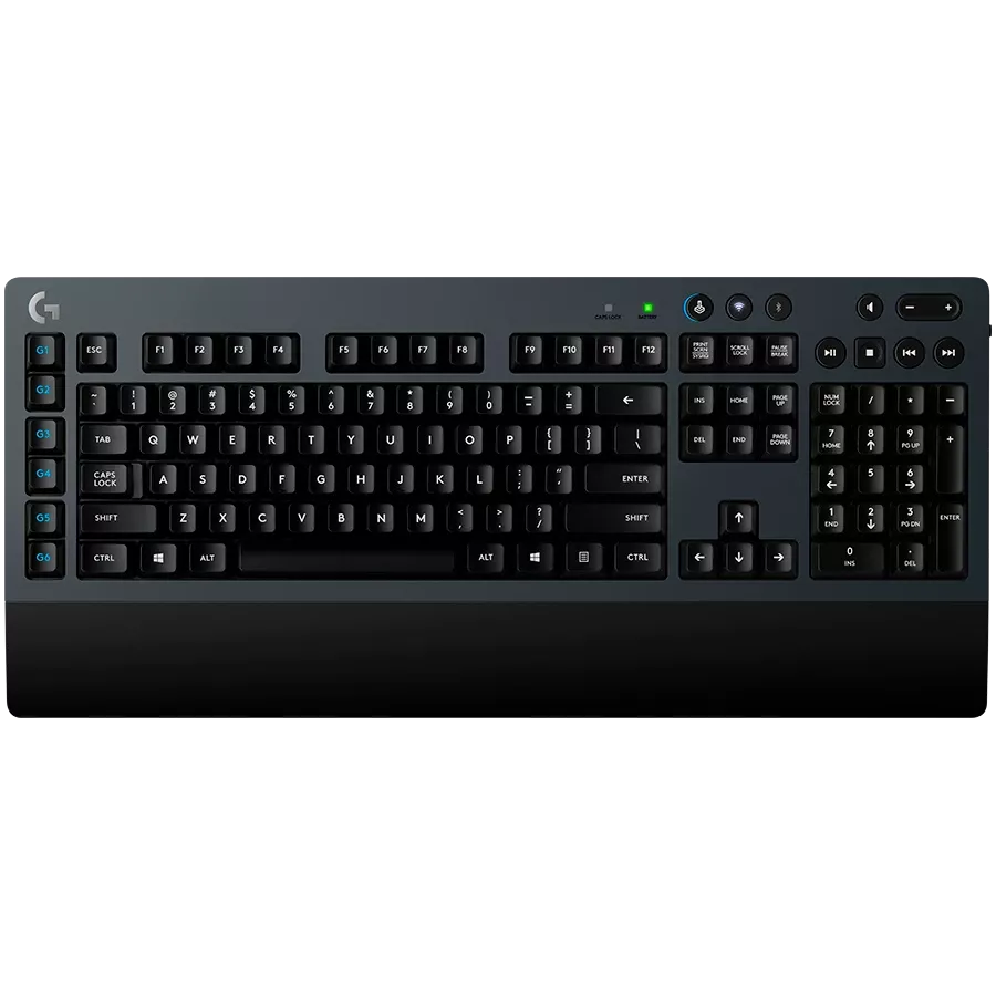 LOGITECH G613 Πληκτρολόγιο, Ασύρματο, Σκούρο Γκρι, Ρωσικά — Εικών №1